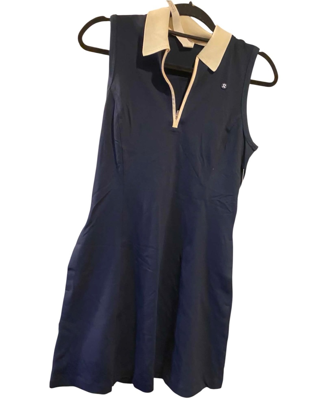 NWT Lululemon Sleeveless Golf Polo Dress TRUE NAVY Size Small